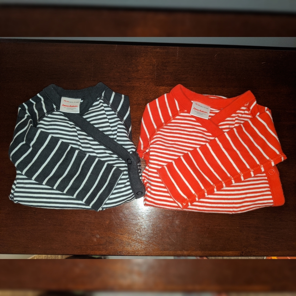 Hanna Andersson Kimono Closure Onesies